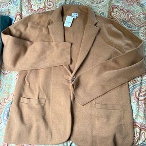 NWT J. Crew sweater blazer XL